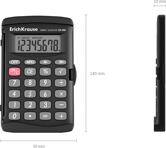 Калькулятор Erich Krause PC-131 / 57519