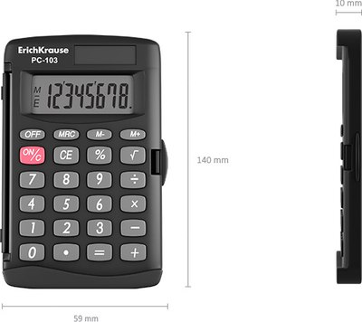 Калькулятор Erich Krause PC-103 / 57520