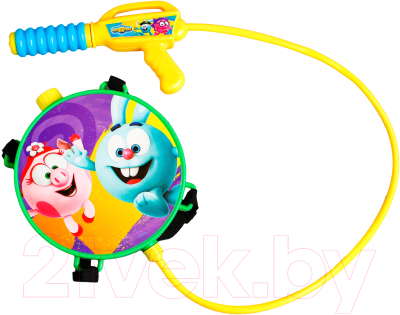Бластер игрушечный Смешарики Водный. Крош и Нюша / 4679230 - фото