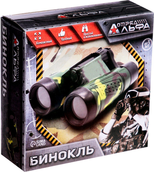Бинокль игрушечный Woow Toys Отряд Альфа / 2575317