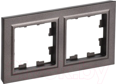 Рамка для выключателей и розеток IEK Brite BR-M22-44-K37 - фото