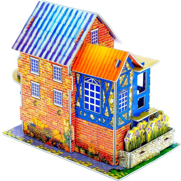 Конструктор Sima-Land 3D Загородный дом 3673678 / XY-562 - фото