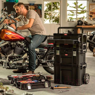 Ящик для инструментов Keter Connect 2 Drawers 250037