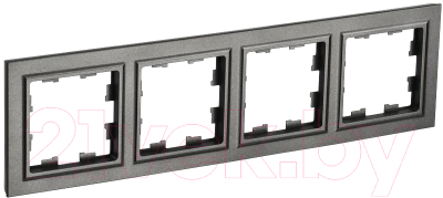 Рамка для выключателей и розеток IEK Brite BR-M42-K45 - фото
