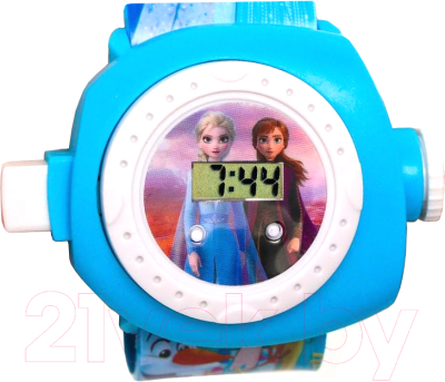 Часы наручные детские Disney С проектором. Холодное сердце / 4674125 - фото