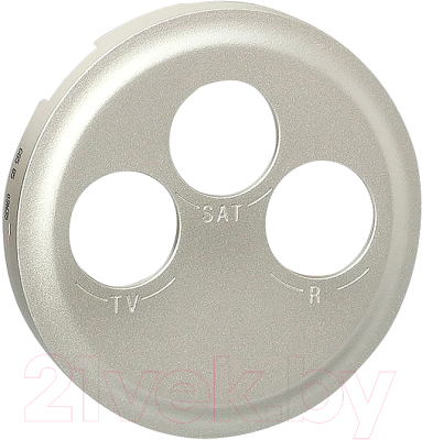 Лицевая панель для розетки Legrand Celiane 68585 - фото