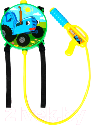 Пистолет игрушечный Синий трактор Водный. Трактор / 7403388 - фото