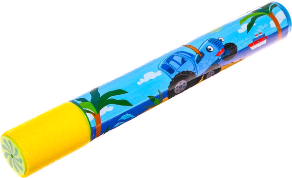 Бластер игрушечный Синий трактор Водная пушка. Пневмопушка / 7403390 - фото