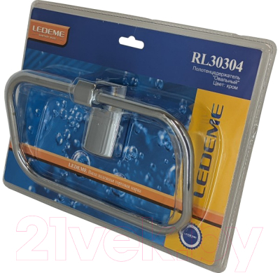 Кольцо для полотенца Ledeme L30304