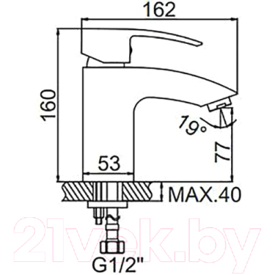 Смеситель Wisent WG1043