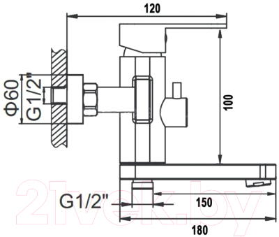 Смеситель Wisent W30111