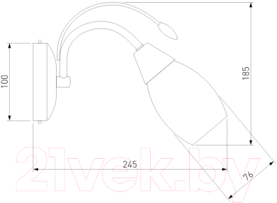 Бра Евросвет Ginevra 22080/1