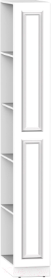Стеллаж Интермебель Марсель 420 / МР-13-B2 (белый софт) - фото