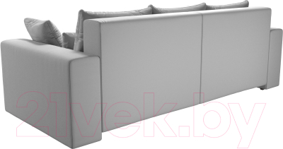 Диван Лига Диванов Майами 128 (экокожа белый)