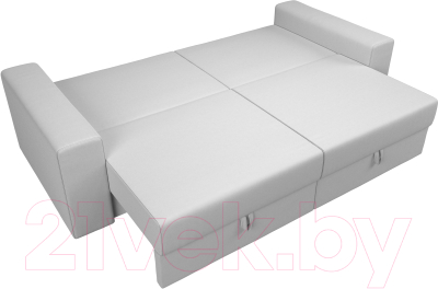 Диван Лига Диванов Майами 128 (экокожа белый)