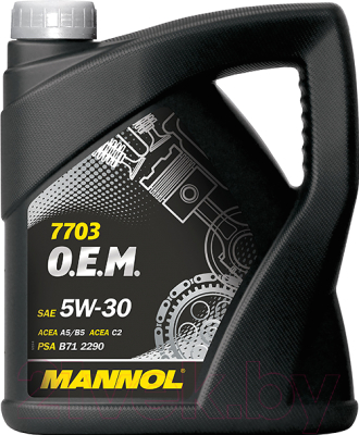 Моторное масло Mannol OEM 5W30 / MN7703-4 - фото