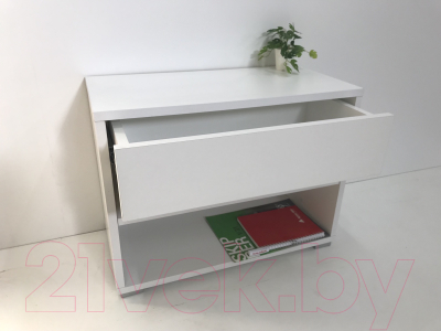 Тумба Анрат ШК 600 (белый)