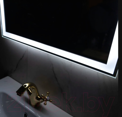 Зеркало Пекам Greta 65x80 / greta-65x80B (с подсветкой и бесконтактным сенсором)