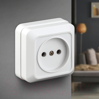 Розетка INTRO Quadro 2-201-01 / Б0053774