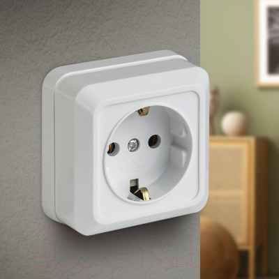 Розетка INTRO Quadro 2-202-01 / Б0053783