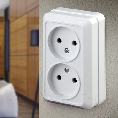 Розетка INTRO Quadro 2-203-01 / Б0053792