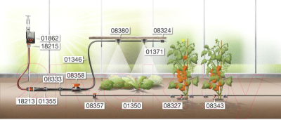 Соединитель для шланга Gardena 08358-29