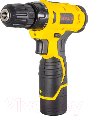 Аккумуляторная дрель-шуруповерт EUROLUX ДА-12/1Li (72/14/37) - фото