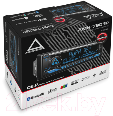 Бездисковая автомагнитола AURA AMH-79DSP