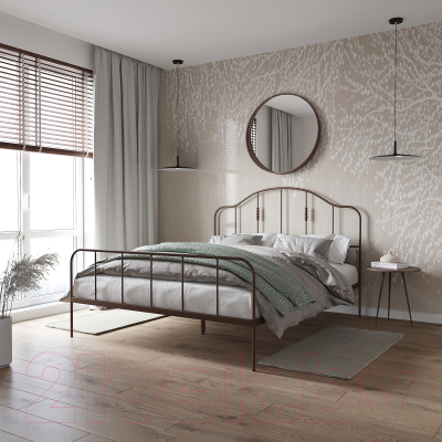 Двуспальная кровать Князев Мебель Афина АФН.180.200.К