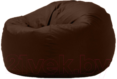 Бескаркасное кресло Kreslomeshki Классик Teenager / KO-120x90SH (шоколад) - фото