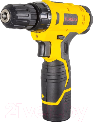 Аккумуляторная дрель-шуруповерт EUROLUX ДА-12/2Li (72/14/38) - фото