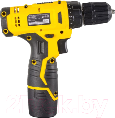 Аккумуляторная дрель-шуруповерт EUROLUX ДА-12/2Li (72/14/38)