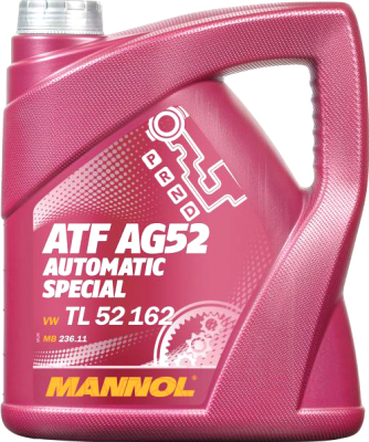 Трансмиссионное масло Mannol ATF AG52 Automatic Special / MN8211-4 - фото