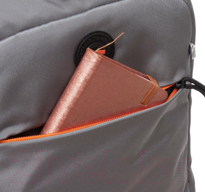 Школьный рюкзак Grizzly RB-356-5 (серый/оранжевый)