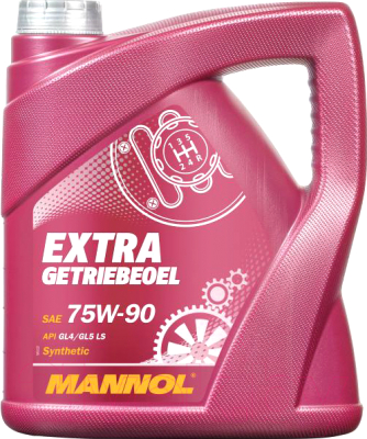 Трансмиссионное масло Mannol Extra 75W90 GL-4/GL-5 LS / MN8103-4 - фото