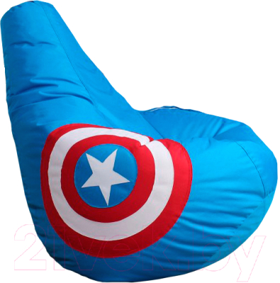 Бескаркасное кресло Kreslomeshki Груша XXL / SG-130x90-KA - фото