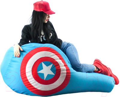 Бескаркасное кресло Kreslomeshki Груша XXL / SG-130x90-KA