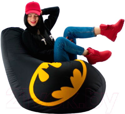 Бескаркасное кресло Kreslomeshki Груша XXL / SG-130x90-B