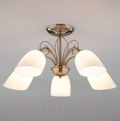 Люстра Евросвет Stefanie 30107/5 (античная бронза) - фото
