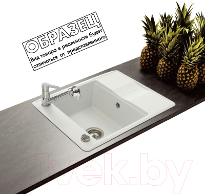 Мойка кухонная Aquasanita SQB102AW