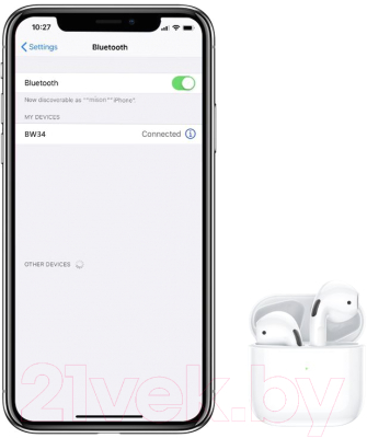 Беспроводные наушники Borofone BW34 TWS