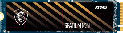 SSD диск MSI Spatium M390 500GB - фото