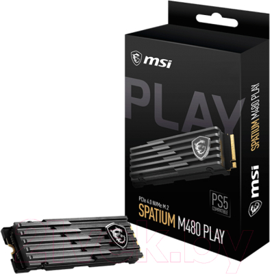 SSD диск MSI Spatium M480 1TB Play