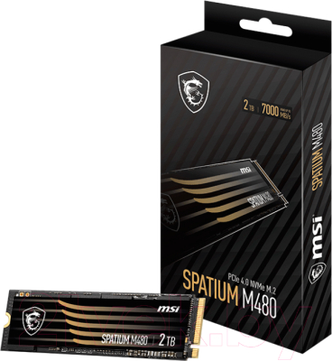 SSD диск MSI Spatium M480 2TB