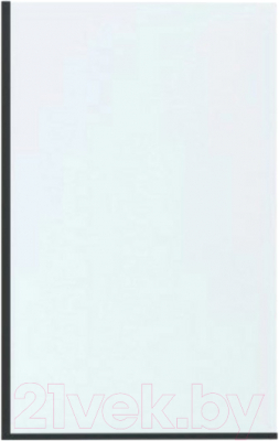 Стеклянная шторка для ванны Cezares LIBERTA-V-1-80/155-C-NERO - фото