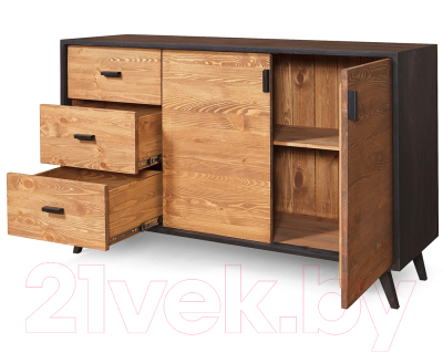 Тумба Kommodum 900x1500x450 ERICK-MB2P+3T