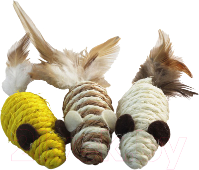 Набор игрушек для кошек Triol 3 мыши / 22181056 - фото