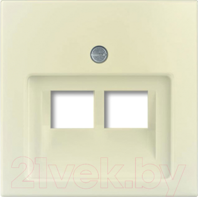 Лицевая панель для розетки ABB Basic 55 1753-0-0097 - фото