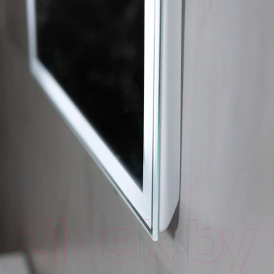 Зеркало Пекам Greta 90x80 / greta-90x80B (с подсветкой и бесконтактным сенсором)