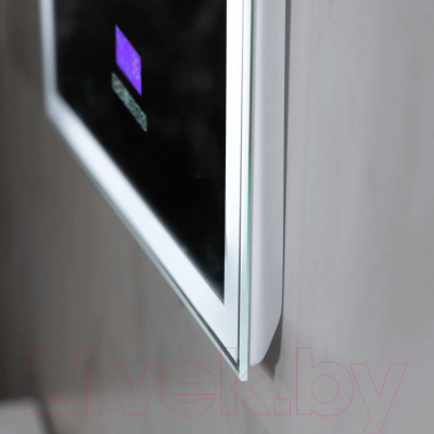 Зеркало Пекам Greta 100x80 / greta-100x80M (с подсветкой, с многофункциональной панелью)